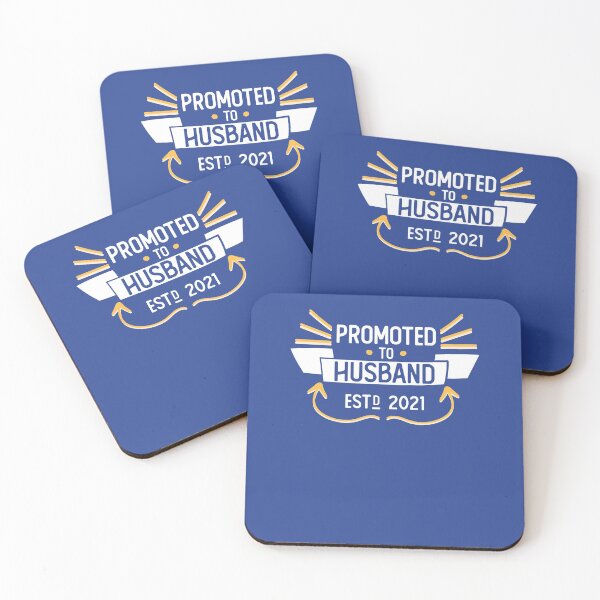 Item preview, 2021 Promoted to Husband Soon to Be Hubby Hubs Fiance Bachelor Party Engagement Wedding Shower designed and sold by gkao.