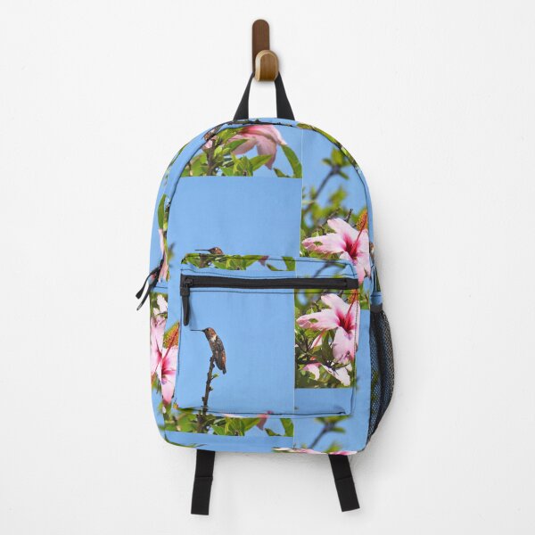 Item preview, Hummingbird And Pink Hibiscus Flowers Concetta Ellis designed and sold by concettaellis.