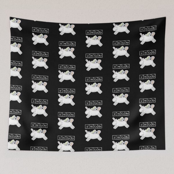 Item preview, Unicorn Periodic Table of Elements designed and sold by ThreadsNouveau.