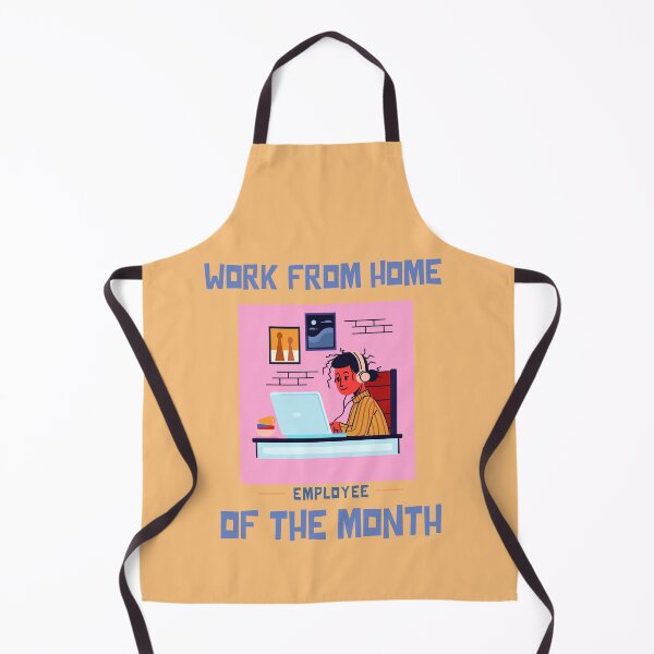 Item preview, Work From Home Employee Of The Month designed and sold by MariusMunteanu.