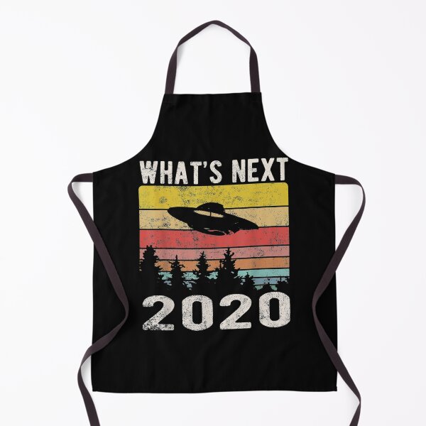 Item preview, What's Next 2020 Sarcastic Retro Sunset Extraterrestrial UFO designed and sold by Qudkin.