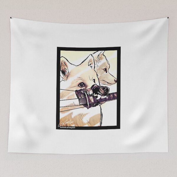Item preview,  Ninja Dog Arya. designed and sold by Manalopangaea.