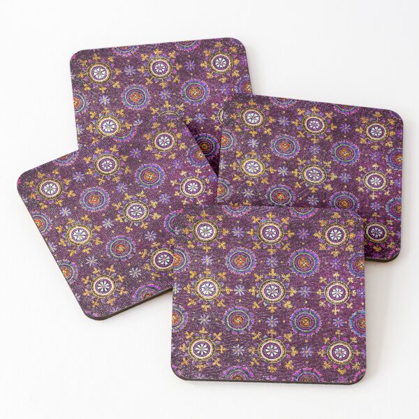 Item preview, RAVENNA BYZANTINE MOSAICS,STARS,PURPLE BLUE STARRY NIGHT  designed and sold by BulganLumini.