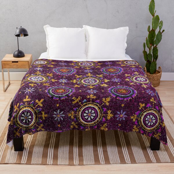 Item preview, RAVENNA BYZANTINE MOSAICS,STARS,PURPLE BLUE STARRY NIGHT designed and sold by BulganLumini.