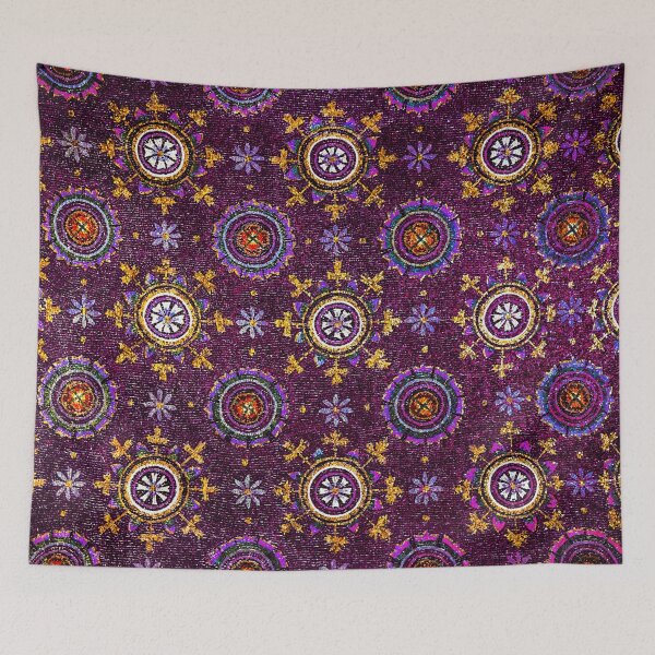 Item preview, RAVENNA BYZANTINE MOSAICS,STARS,PURPLE BLUE STARRY NIGHT  designed and sold by BulganLumini.