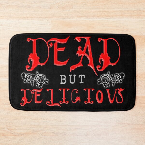Item preview, Dead but delicious creepy gothic vampire design ALS42 designed and sold by AllLeftSides42.