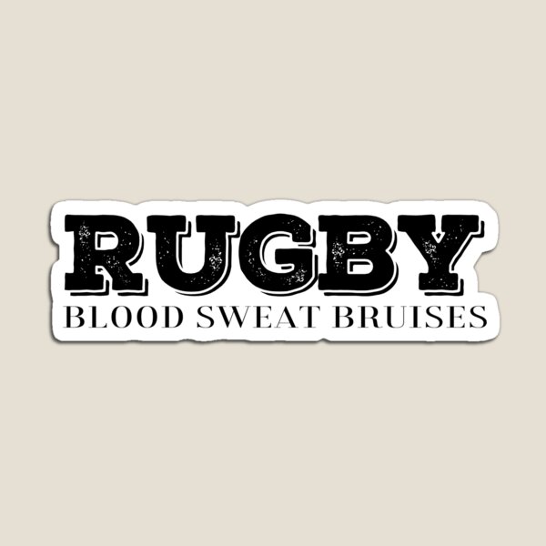 Item preview, Rugby, Blood, Sweat, Bruises - Rugby Players Practice or Match Design Gift for rugby lover designed and sold by TrueFit Essentials.