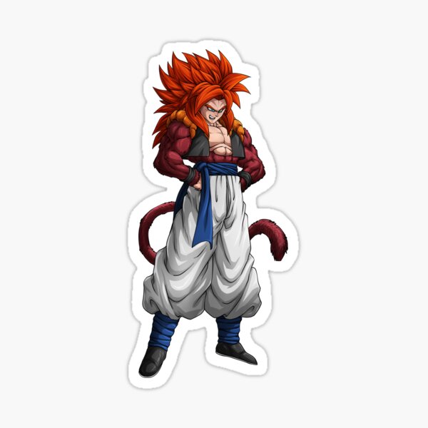 Super Saiyan 4 Limit Breaker Goku Sticker for Sale by dvgrff229