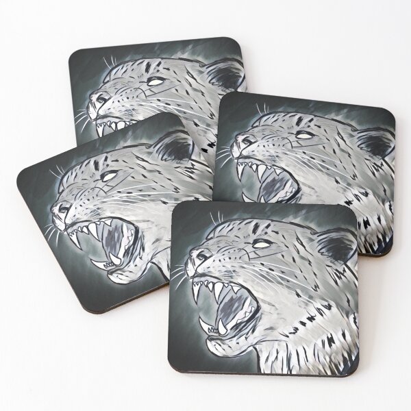 Item preview, Snow leopard roar  designed and sold by Manalopangaea.
