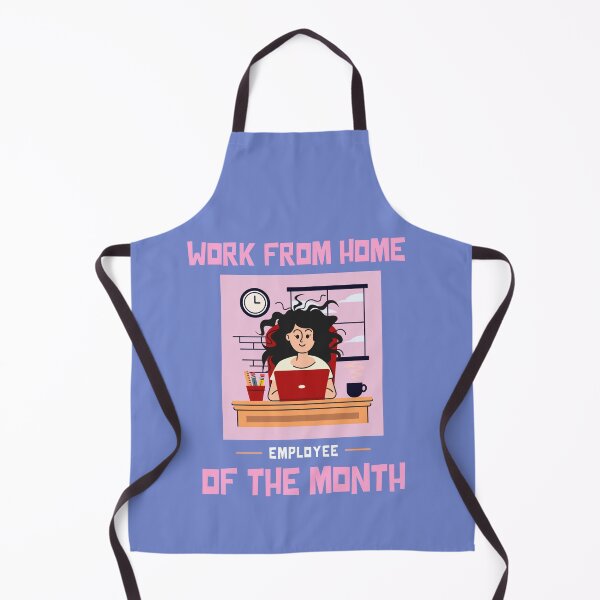 Item preview, Work From Home Employee Of The Month designed and sold by MariusMunteanu.
