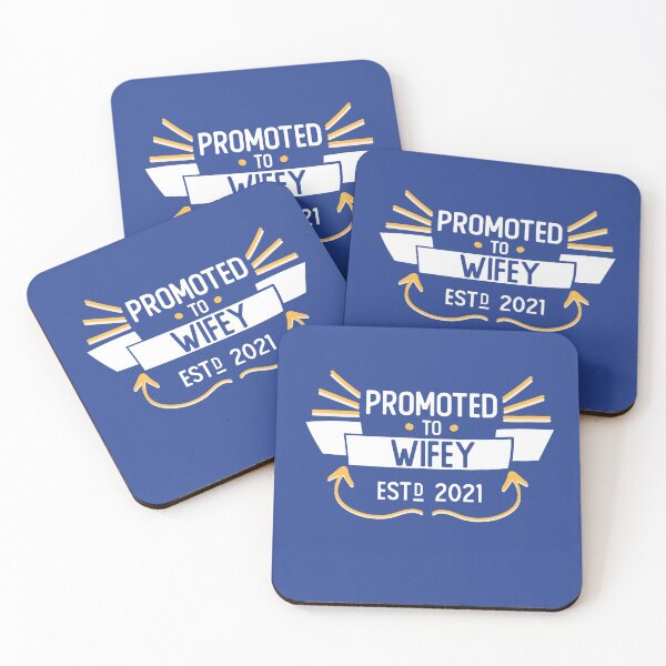 Item preview,  2021 Promoted to Wifey Soon to Be Wife Fiance Bachelorette Party Engagement Wedding Shower designed and sold by gkao.