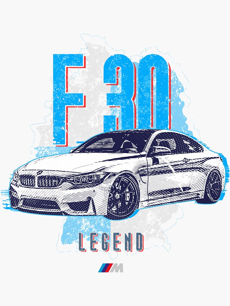 F30 tuning Sticker for Sale by Svinil