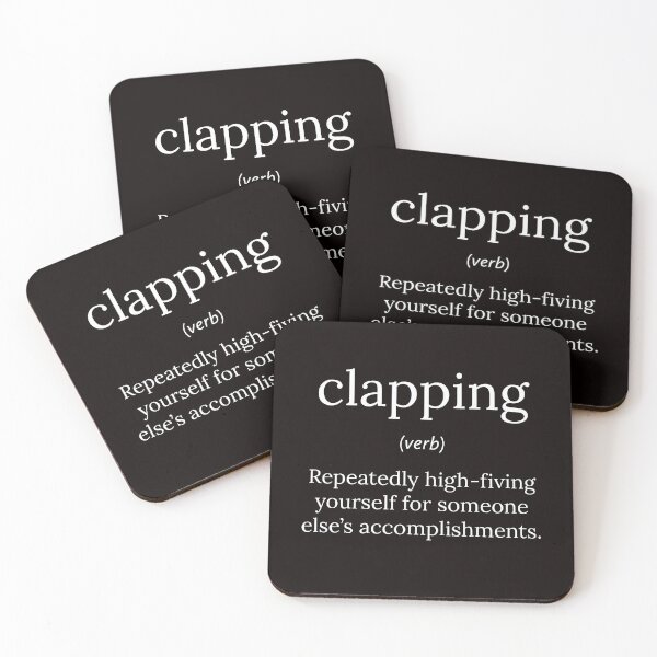 Item preview, Funny Definition: Clapping designed and sold by T-ShirtGuy.