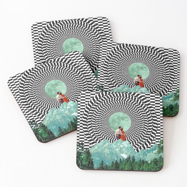 Item preview, Green illusion designed and sold by CollageSoul.