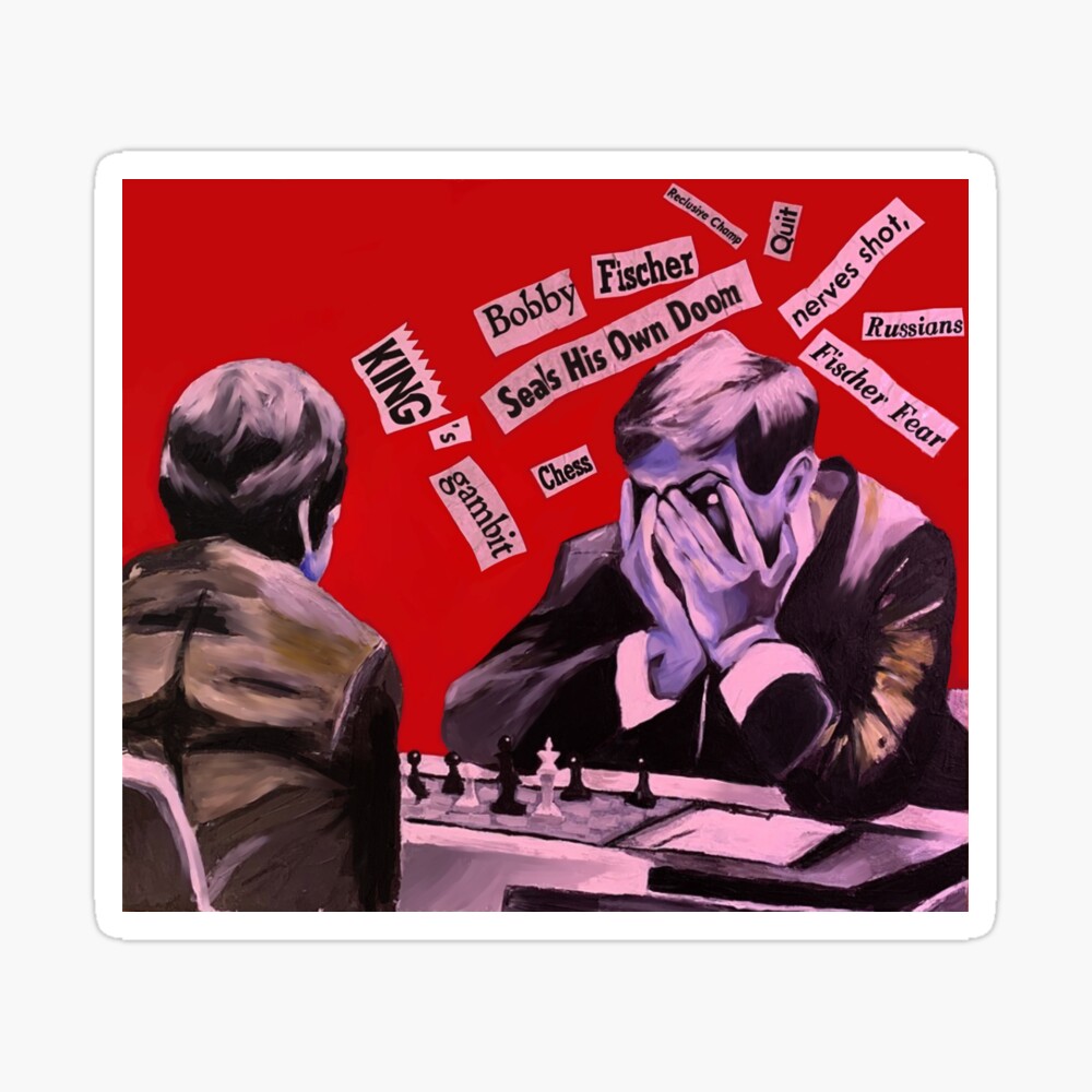 Bobby fischer smooking Poster by LoveGalBlackTan