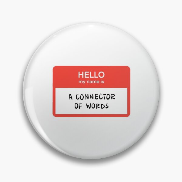 Item preview, A Connector of Words designed and sold by vickydesignedit.