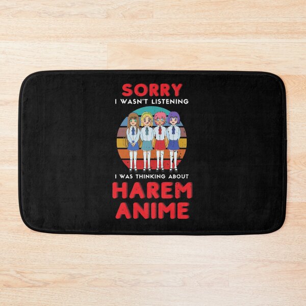 Item preview, Was Thinking About Harem Anime Retro Vintage Girls Lover designed and sold by trendo.