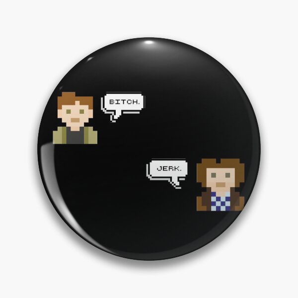 Item preview, Sam and Dean pixel convo designed and sold by JahayTheFoxAO.