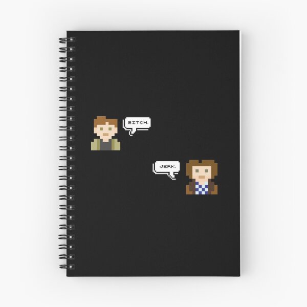 Item preview, Sam and Dean pixel convo designed and sold by JahayTheFoxAO.