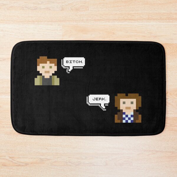 Item preview, Sam and Dean pixel convo designed and sold by JahayTheFoxAO.