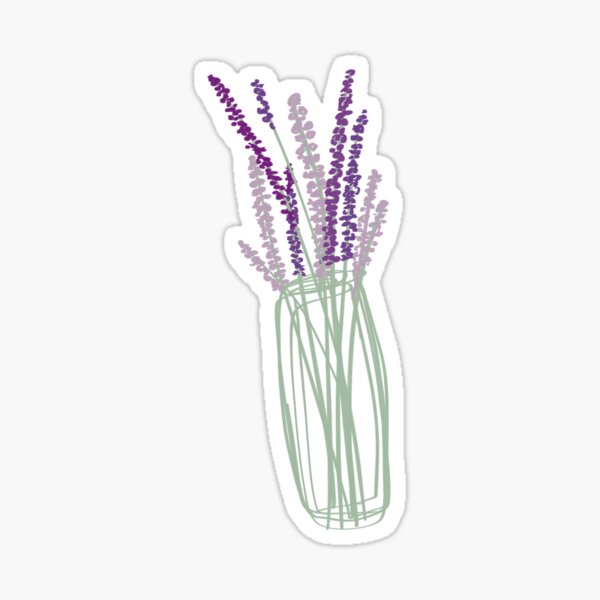 Item preview, Lavender Sticker designed and sold by hollsmith.