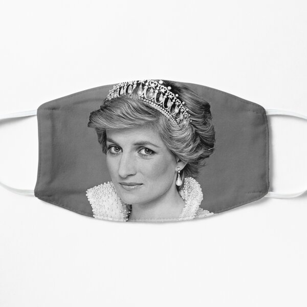Princess Diana Fan Art & Merch Flat Mask