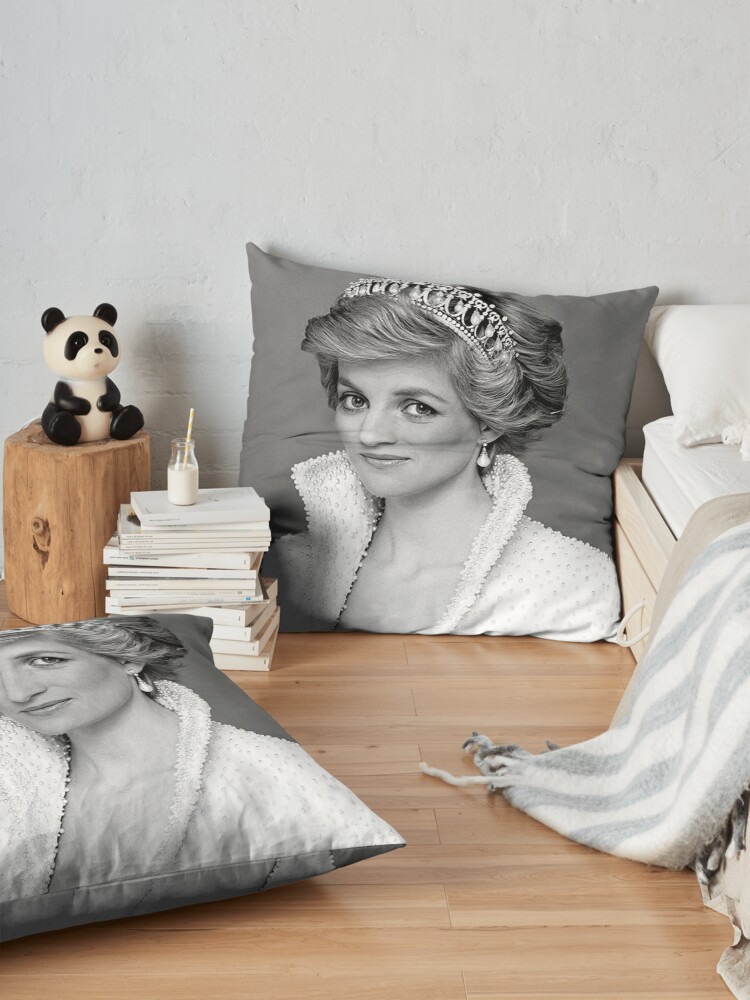 Alternate view of Princess Diana Fan Art & Merch Floor Pillow
