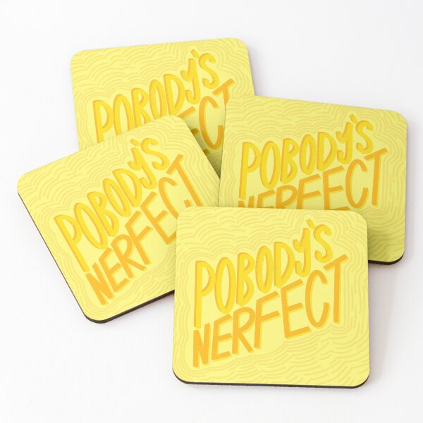 Item preview, pobody’s nerfect. designed and sold by Molly McLeroy.
