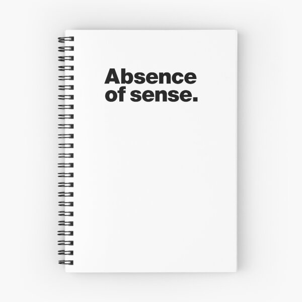 Item preview, Absence of sense (black) designed and sold by dudethecreator.