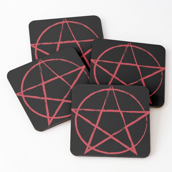 Item preview, Cult Star Devil Cult Symbol Blood Red Circle Witch Cult Gear designed and sold by DynamicDesign.