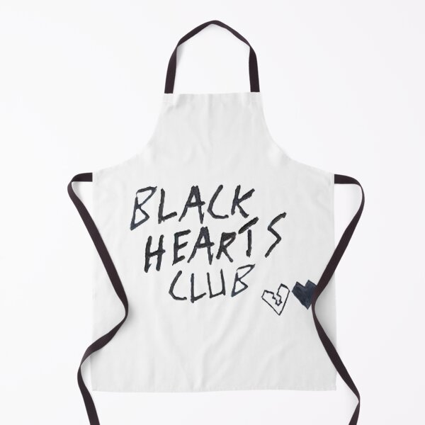 Item preview, black hearts club handwritten designed and sold by marluxiadallas.