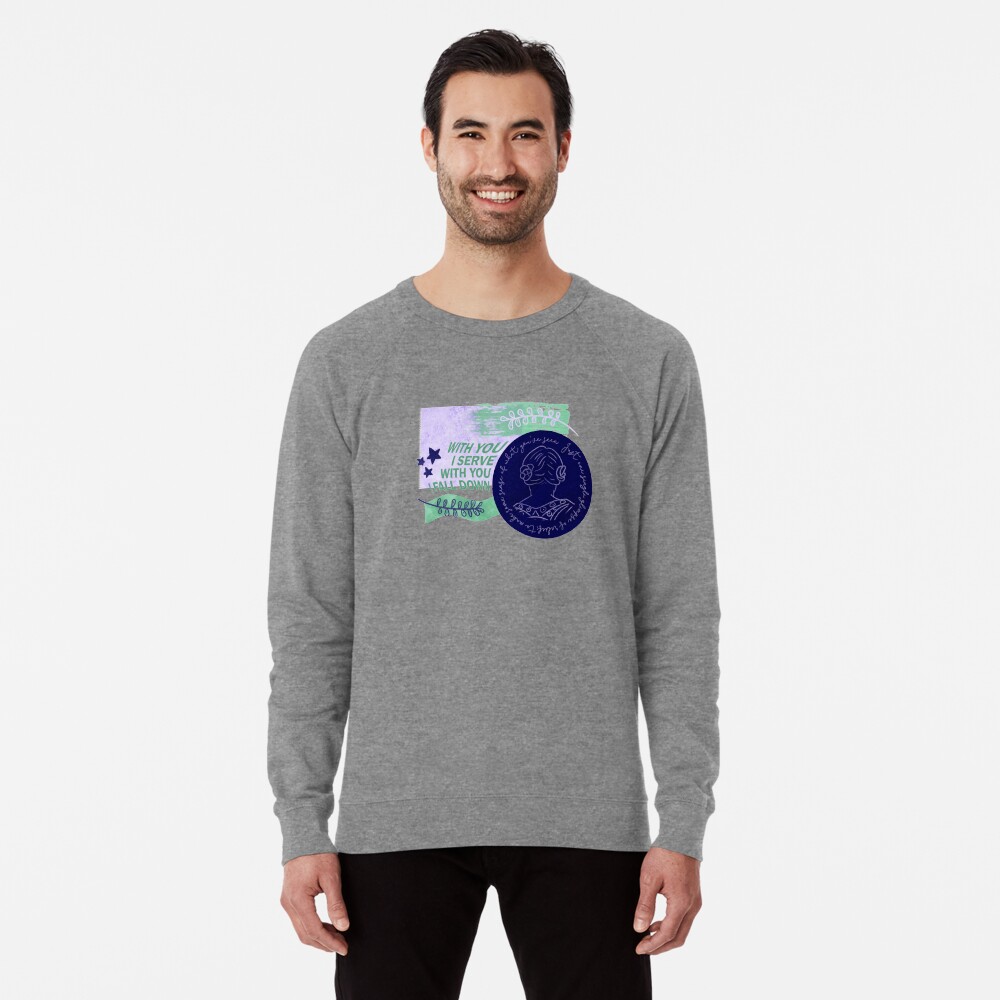 Item preview, Lightweight Sweatshirt designed and sold by uptotherainbow.