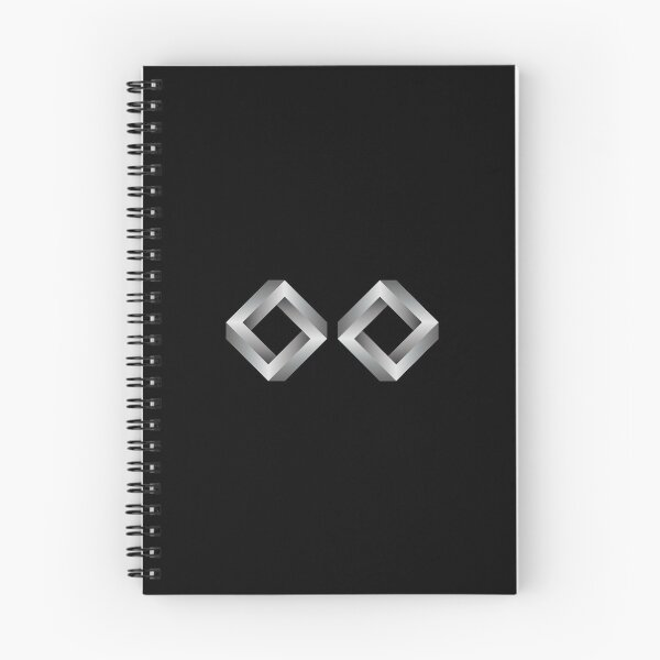 Item preview, Twin Penrose Squares ( Black and White) designed and sold by pgons.
