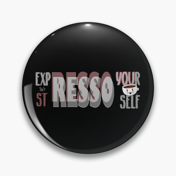 Item preview, Expresso Don't Stresso Yourself T-Shirt funny coffee T-Shirt designed and sold by OAPod.