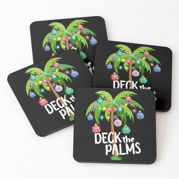 Item preview, Deck The Palms Tropical Hawaii Christmas Palm Tree designed and sold by MagicBoutique.