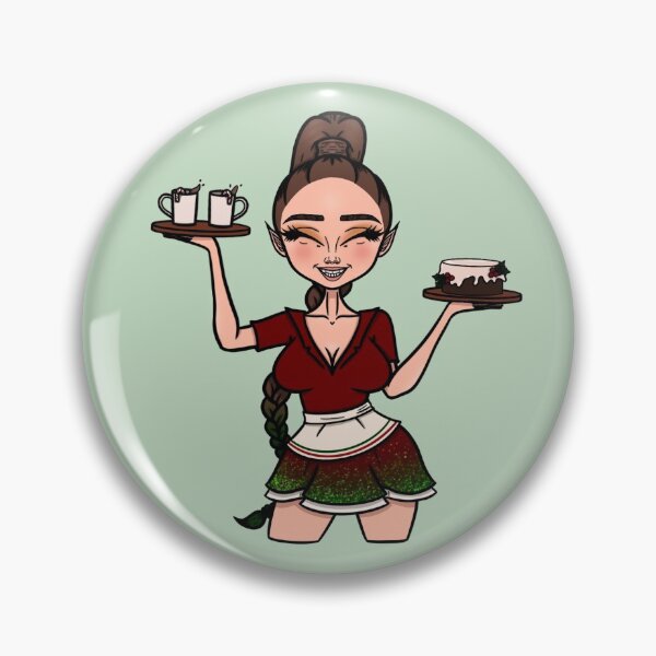 Item preview, Elf waitress  designed and sold by EnoraLoveDaisy.