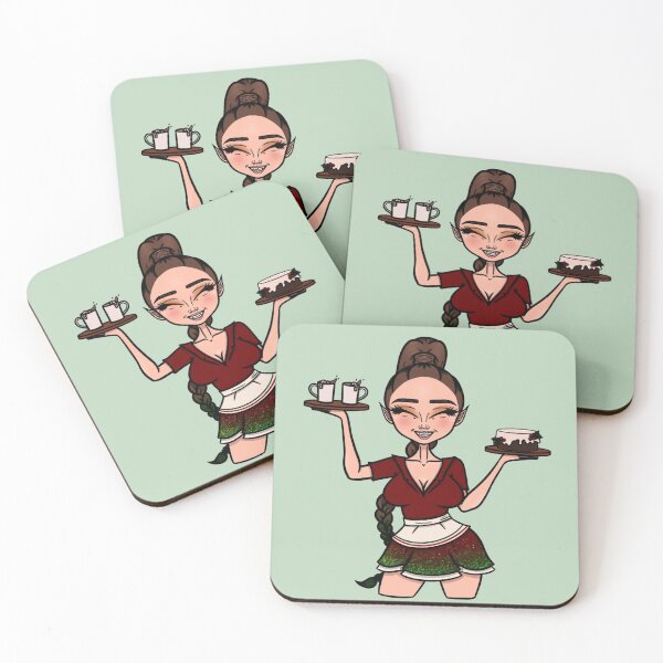 Item preview, Elf waitress  designed and sold by EnoraLoveDaisy.