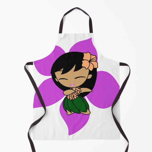 Item preview, Aloha Honeys Hawaiian Hibiscus Hula Girl - Violet designed and sold by DriveIndustries.