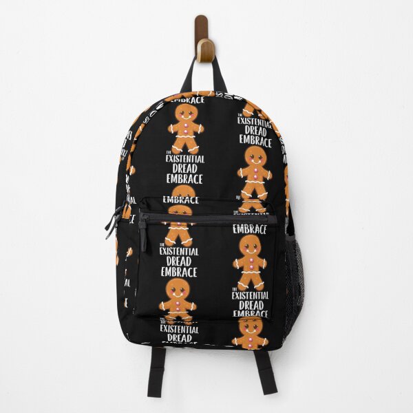 Item preview, Christmas Gingerbread Man Embrace The Existential Dread graphic designed and sold by jakehughes2015.