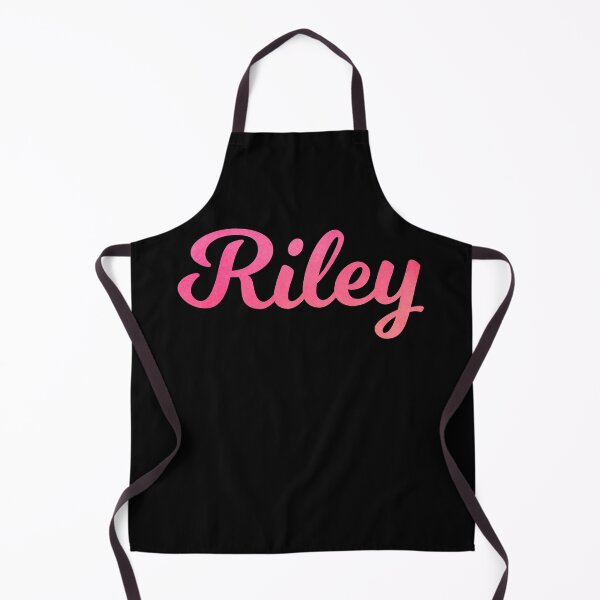 Item preview, Riley girls name pink watercolor type designed and sold by ComicKitsch.