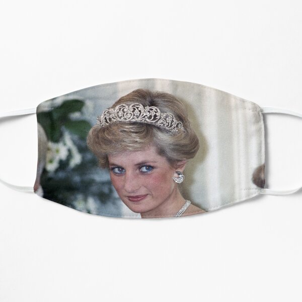 Princess Diana Fan Art & Merch Flat Mask