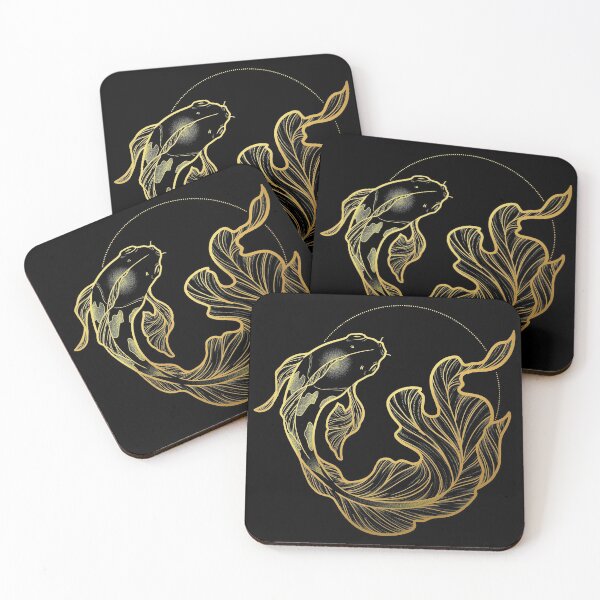Item preview, Golden fish designed and sold by SoulArtLove.