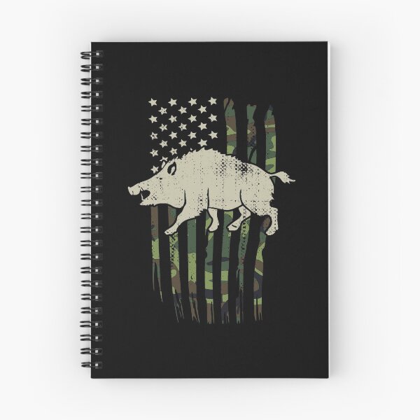 Item preview, Boar Hunting Camouflage American Flag Hog Hunting  designed and sold by Vanover Designs.