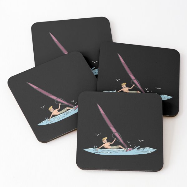 Item preview, Windsurfing hard on the wind designed and sold by Monkey Ful.