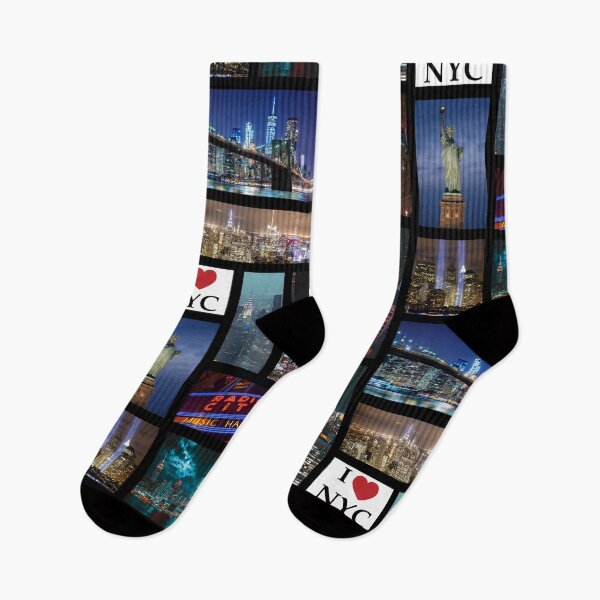 Item preview, 65 MCMLXV New York City By Night Postcard Collage designed and sold by 65 MCMLXV.