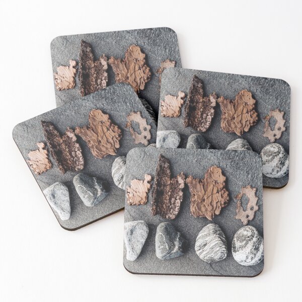 Item preview, Stone And Bark Fragments designed and sold by Elena Ray.