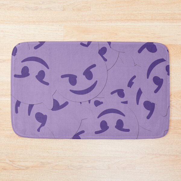 Item preview, Smiling Face With Horns designed and sold by Stitchmoji.