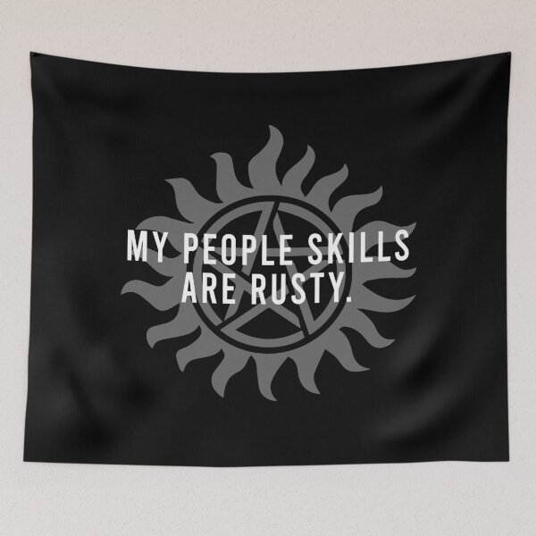 Item preview, My people skills are rusty designed and sold by JahayTheFoxAO.
