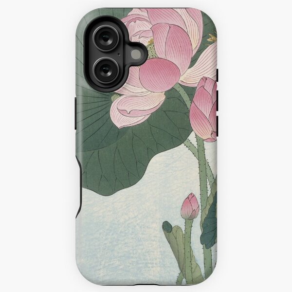 Item preview, Lotus Flower - Japanese Block Print designed and sold by Vintage Wall Art.