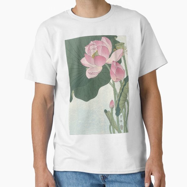 Item preview, Lotus Flower - Japanese Block Print designed and sold by Vintage Wall Art.